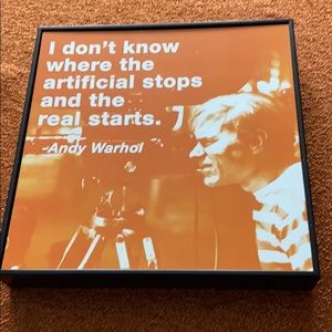 Andy Warhol Wall Hanging